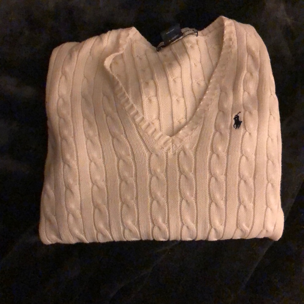 White Ralph Lauren Sweater